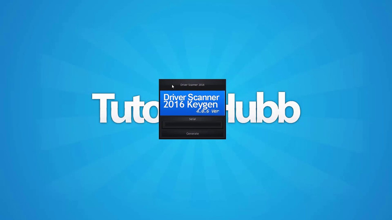 DriverScanner 2016 key