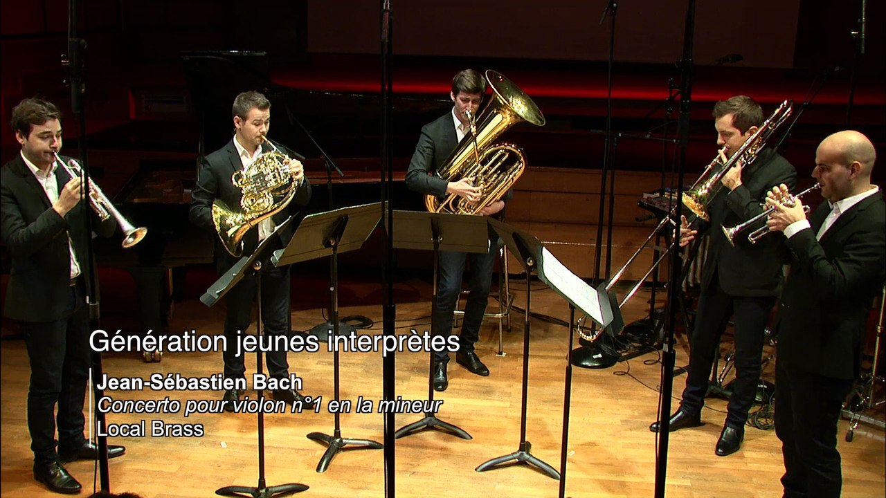 Bach : Concerto pour violon n° 1 en la mineur par Local Brass - Vidéo  Dailymotion