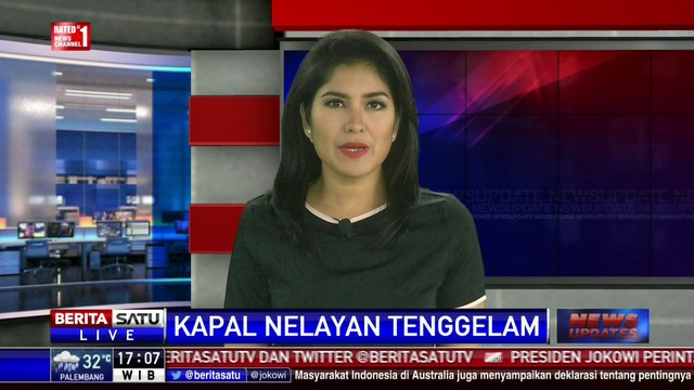 Pencarian Korban Kapal Nelayan Tenggelam di Selat Malaka