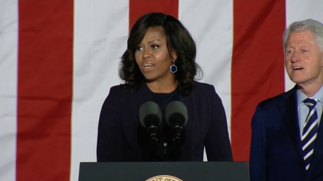 Michelle Obama calls Clinton a 'phenomenal' woman