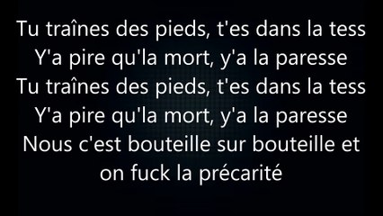Sadek feat Sch - La Paresse (paroles)