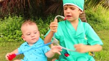 BABY DOCTOR Dr Check Up Baby ELI ~ Play Hospital Visit Medical Kit 1 year check up