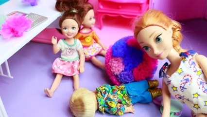 FROZEN KIDS Toby BROKEN ARM AGAIN!! NEW Barbie Doctor Check Up Funny Kid Barbie Parody