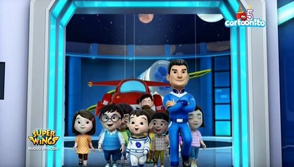 Super Wings - S1E35-36 - Lancio spaziale - Il lavoro di Papa'