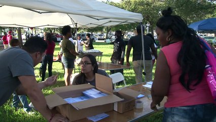 Mais hispânicos e afro-americanos votam antes na Flórida