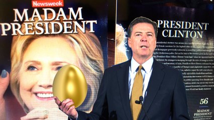 "Hillary Clinton Wins" Newsweek Cover/James Comey's November Surprise?