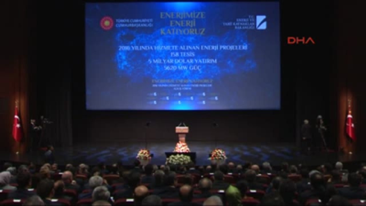 Başbakan Binali Yıldırım Enerji Santralleri Açılışında Konuştu