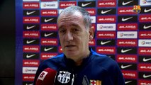Andreu Plaza: “Afrontamos el partido de Copa contra el Levante con más confianza”