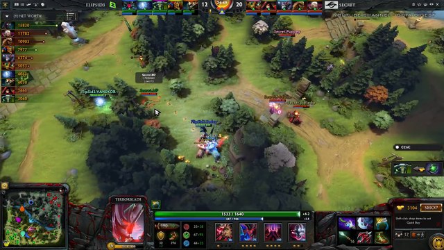 Secret vs FlipSide Grand Final Dota Pit 2016 EU Highlights Dota 2_32