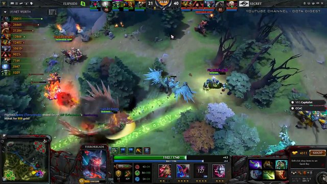 Secret vs FlipSide Grand Final Dota Pit 2016 EU Highlights Dota 2_41