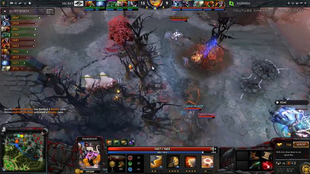 Secret vs FlipSide Grand Final Dota Pit 2016 EU Highlights Dota 2_54