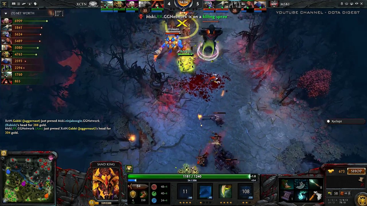 XctN vs Mineski Dota Pit 2016 SEA Elimination Match Highlights Dota 2_5