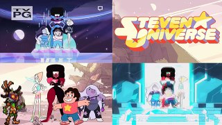 Steven Universe Intro Comparison HD 2016