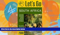 Big Deals  Let s Go 2000: South Africa: The World s Bestselling Budget Travel Series (Let s Go.