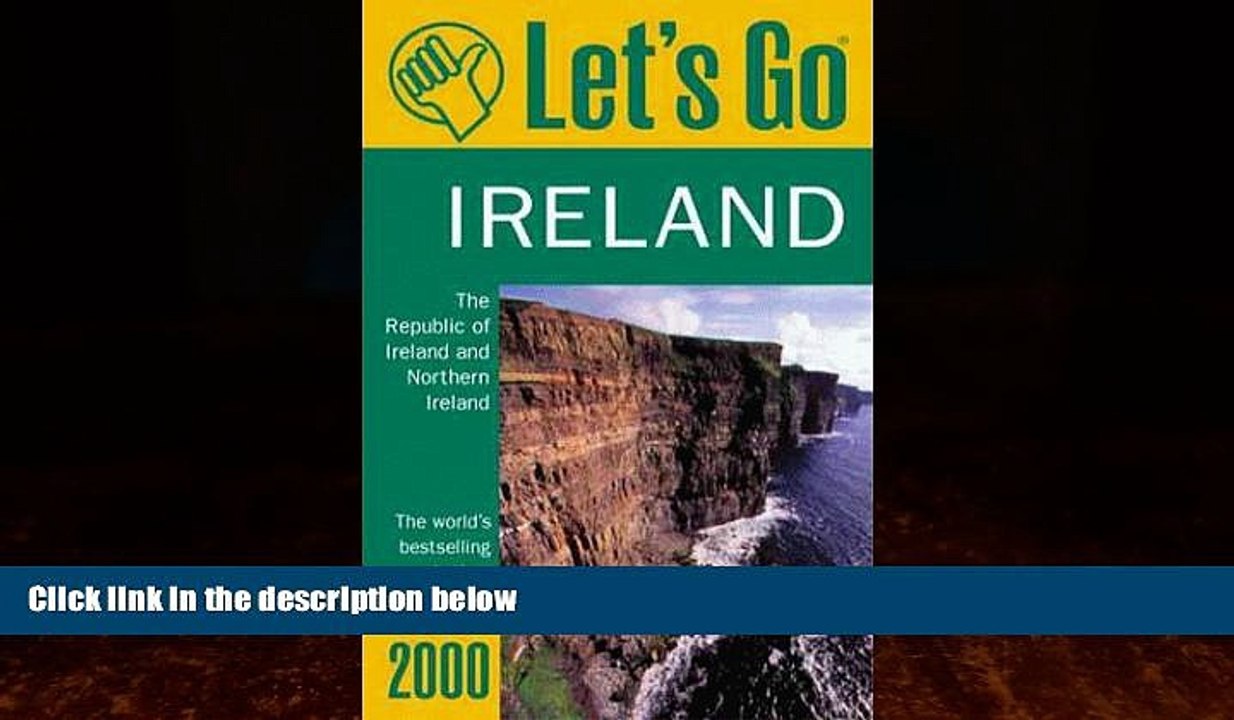 Books to Read  Let s Go 2000: Ireland: The World s Bestselling Budget Travel Series (Let s Go