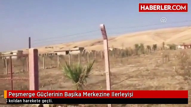 Peşmerge Güçlerinin Başika Merkezine Ilerleyişi