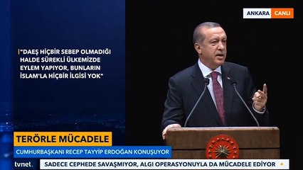 Erdoğan hasetçinin hikayesini anlattı salon alkışa boğuldu