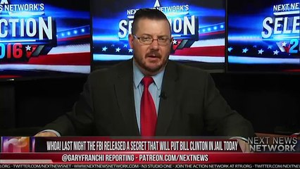 Clinton in jail.LAST NIGHT THE FBI RELEASED A SECRET THAT WILL PUT BILL CLINTON IN JAIL