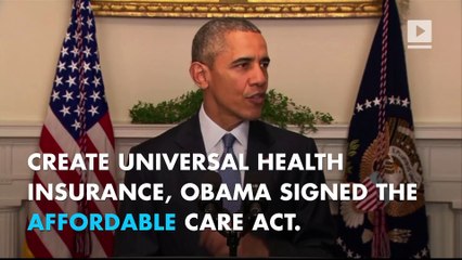 A look back at Obama's presidency