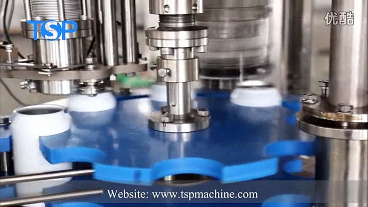 Small beer carbonated drink can washing filling and seaming machine TSP12-1