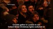 Craig David switches on London's Oxford Street Christmas lights