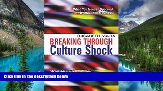 Must Have  Breaking Through Culture Shock: What You Need to Succeed in International Business