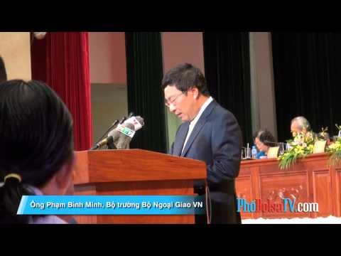 Diễn văn khai mạc Hội nghị của bộ trưởng Ngoại Giao Phạm Bình Minh
