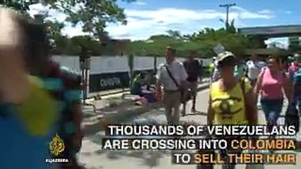 Venezolanas venden su cabello para comprar productos básicos