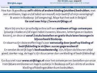 Zelf kleding bedrukken Boskoop