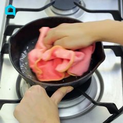 Éliminez la rouille dans les poêlons de fonte à jamais avec des ingrédients du garde-manger! C'est MAGIQUE!