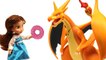 Baby Princess Belle Captures Pokemon _ Disney Princess Stop Motion Toys (Elsa, Ariel)
