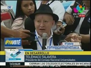 Entrega segundo informe CNU sobre comicios nicaragüenses