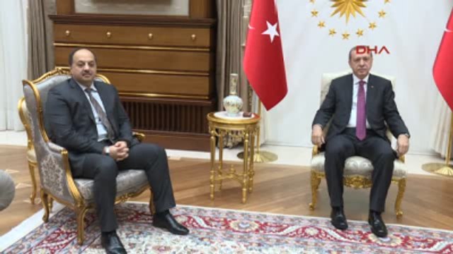 Cumhurbaşkanı Erdoğan, Katar Devlet Bakanı El-Atiye'yi Kabul Etti