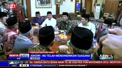 Jokowi: PBNU Sejukkan Suasana Aksi Damai