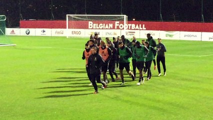 Vincent Kompany de retour à l'entraînement des Diables