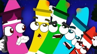 five little crayons | colors song | learn colors | nursery rhymes | kids song