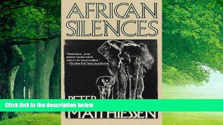 Big Deals  African Silences  Best Seller Books Best Seller