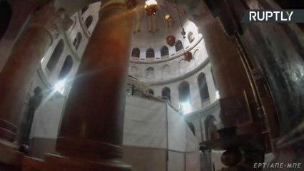 Check Out the First Ever Video of Tomb of Jesus Christ Interior