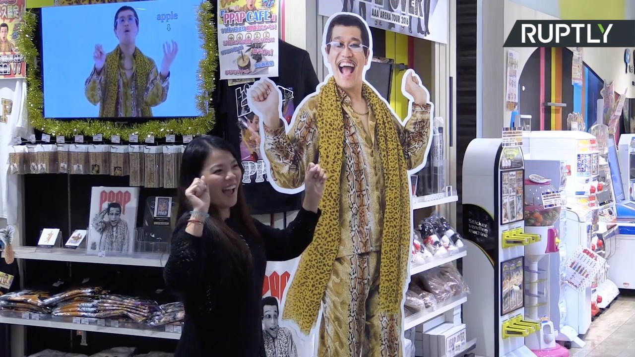 'Pen-Pineapple-Apple-Pen' Viral Song Cafe Opens in Tokyo