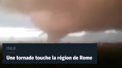Une tornade s'est abattue près de Rome