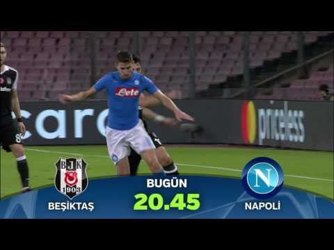 Beşiktaş-Napoli UEFA Şampiyonlar Ligi Grup Maçı