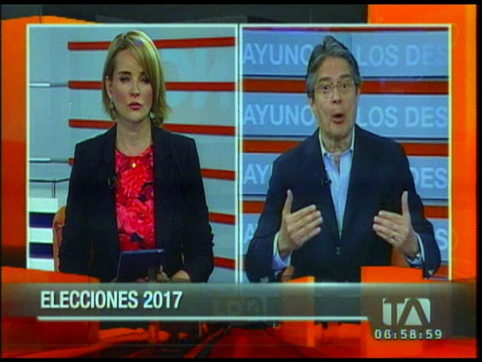 Entrevista a Guillermo Lasso en Los Desayunos