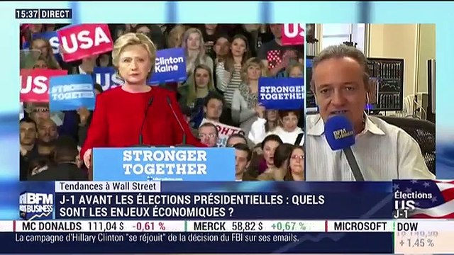 Les tendances à Wall Street: En cas d'une victoire démocrate, des secteurs dont celui de la santé seront mis à mal , Gregori Volokhine - 07/11