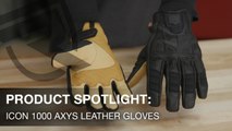 ICON 1000 Axys Motorcycle Gloves Product Spotlight Video | Riders Domain