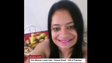 نواز شریف کی ہمشکل عورت آپکو دیکه کر بهی یقین نہیں ہوگا