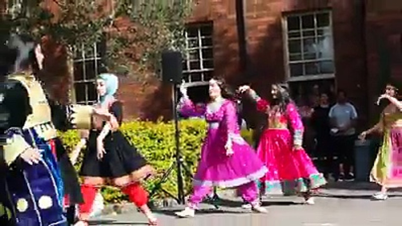 pattan girls dancing in university event