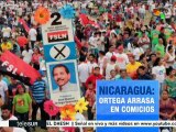 Nicaragua: festejan en las calles victoria electoral de Ortega