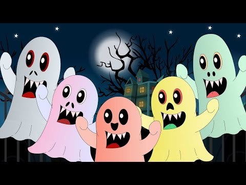Five Little Monsters | Halloween special rhymes Compilation