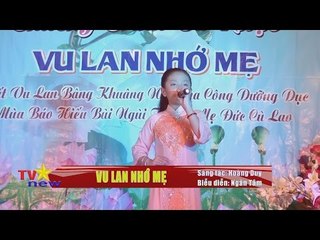 SaoTVnew - Vu Lan nhớ mẹ - Bé Cẩm Tâm - Vu Lan chùa Kiều Đàm 2015