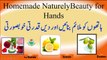 Homemade Beauty Hand Mask  clear soft beautiful hand care  clear soft beautiful hands
